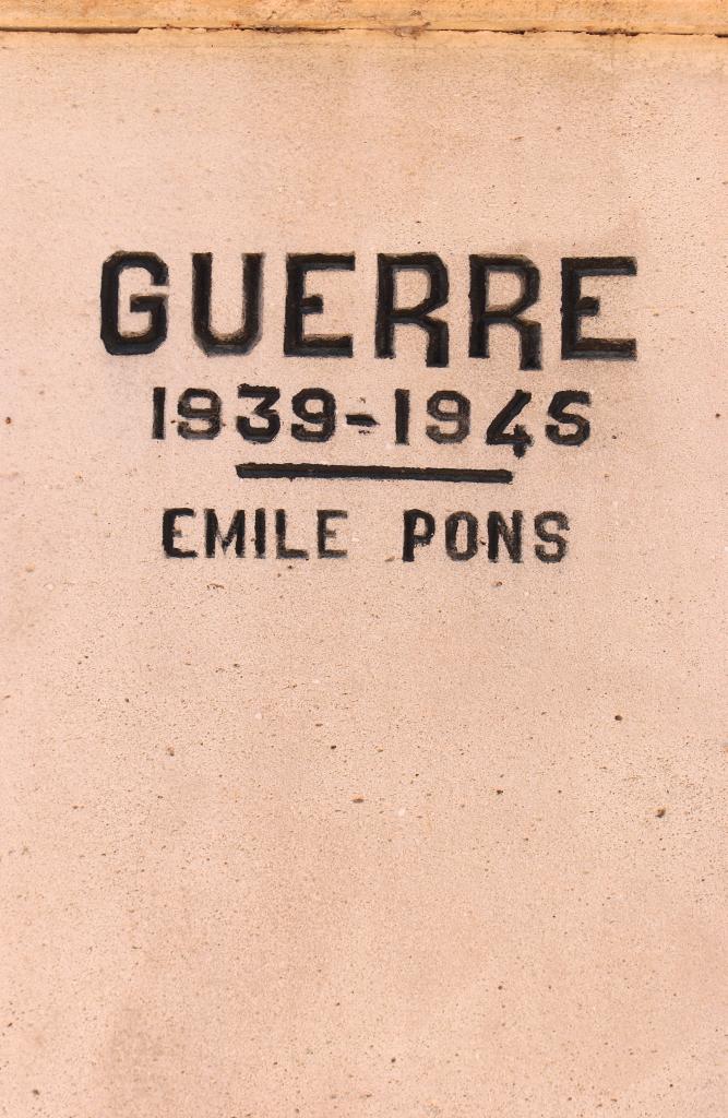 monument aux morts de la guerre de 1914-1918 et de la guerre de 1939-1945