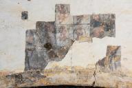 Peintures monumentales et plafond peint du logis