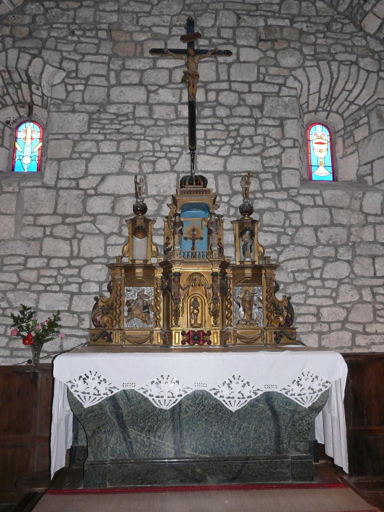 autel, tabernacle et exposition (maître-autel)