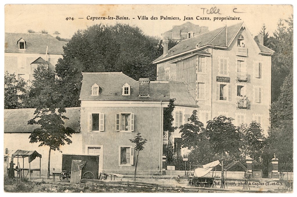 villa des Palmiers Hôtel Cazes, puis résidence Termalia 2