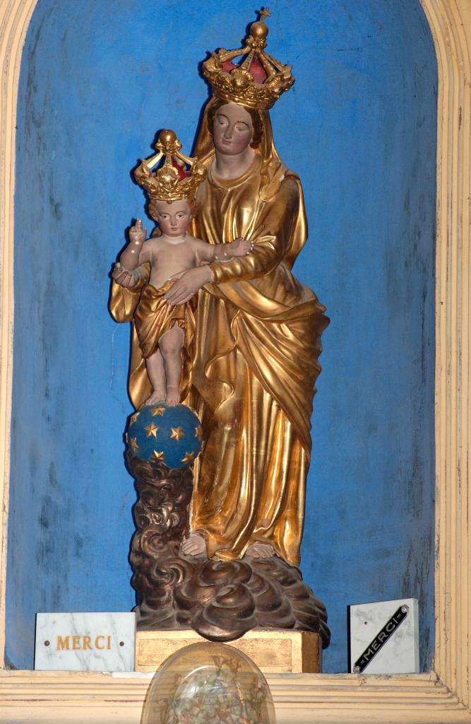 statue (petite nature) : Notre-Dame des Victoires