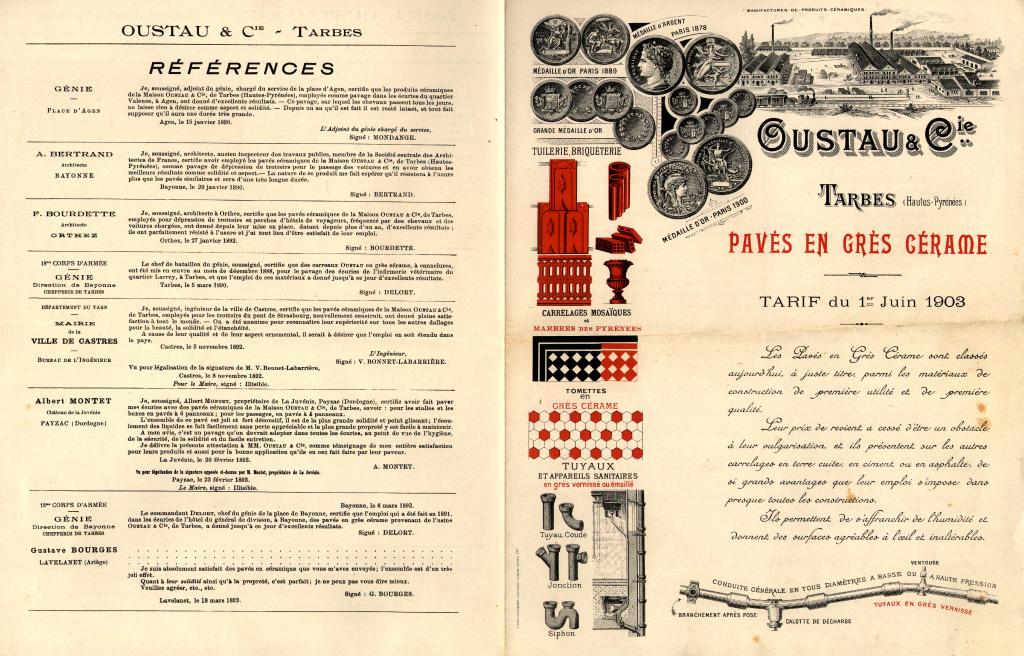 usine de céramique dite Oustau