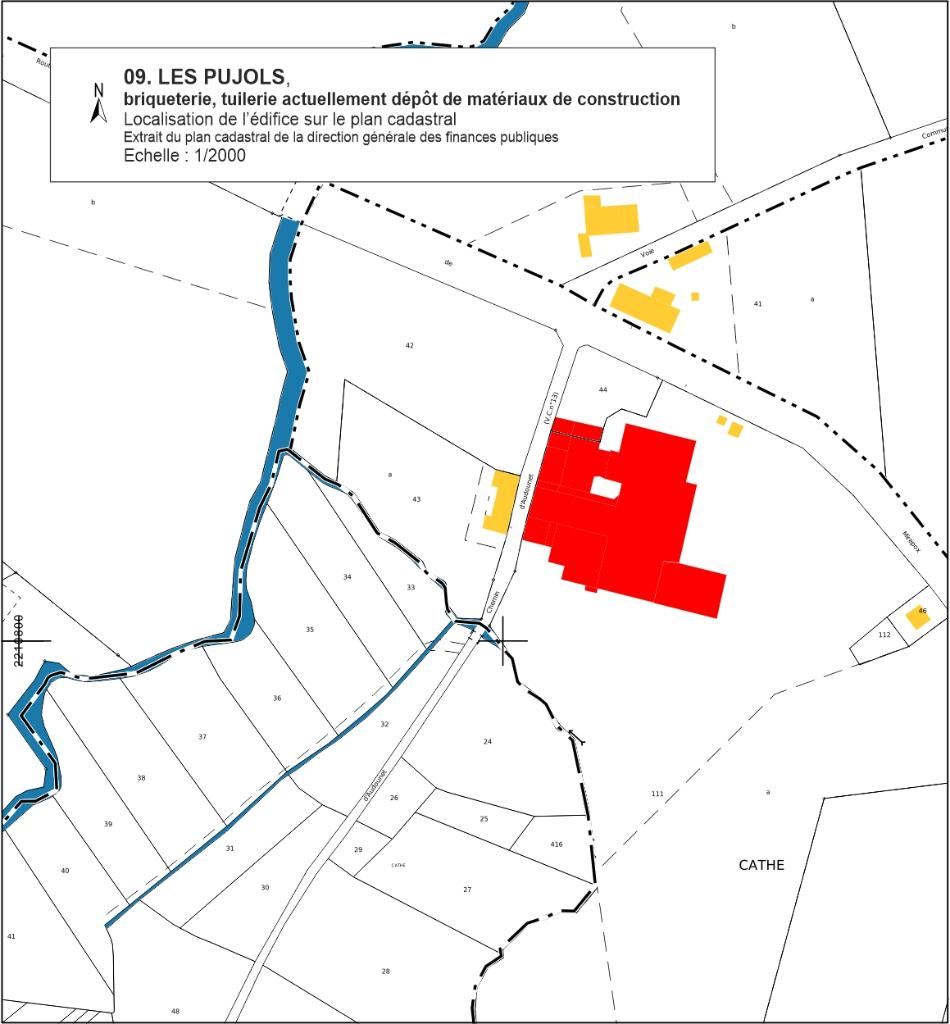 briqueterie, tuilerie actuellement dépôt de matériaux de construction