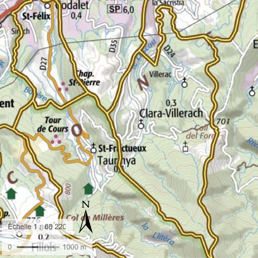 Présentation de la commune de Clara-Villerach