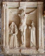 bas-relief : Crucifixion