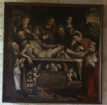 tableau de La Mise au tombeau