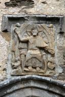 bas-relief, le Christ Juge