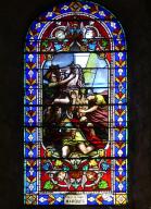ensemble de 7 verrières (figurées et ornementales)