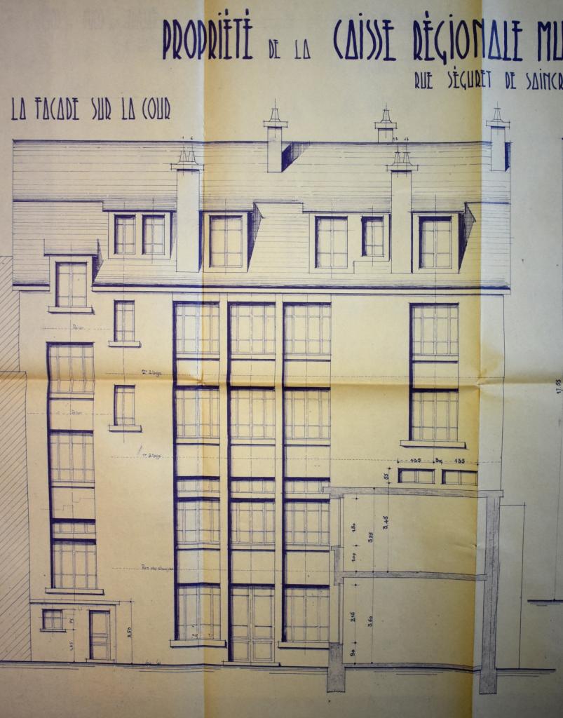 ancien immeuble de bureaux, aujourd'hui immeuble