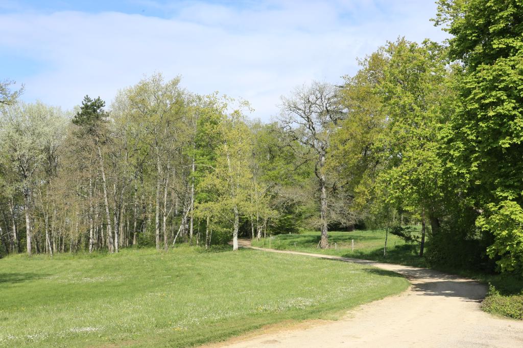 jardin d'agrément de l'abbaye de Loc-Dieu