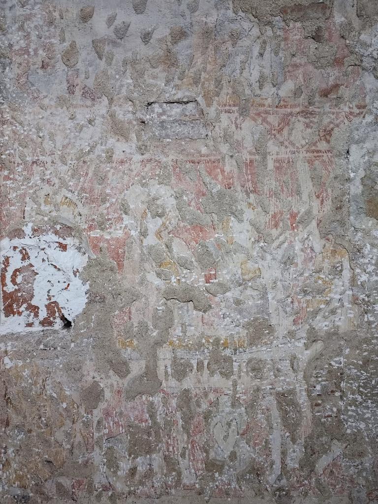 peinture monumentale de la chapelle du Saint-Sépulcre