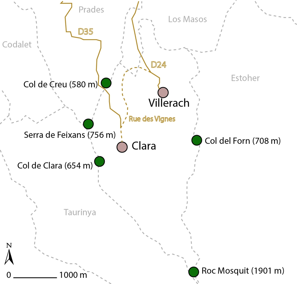 Présentation de la commune de Clara-Villerach