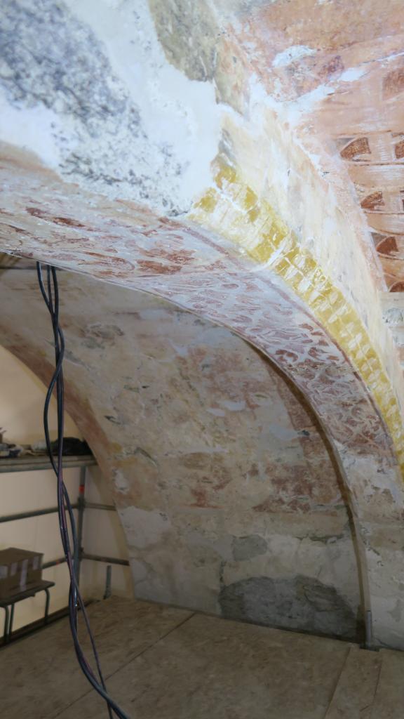 Les peintures monumentales de la chapelle nord