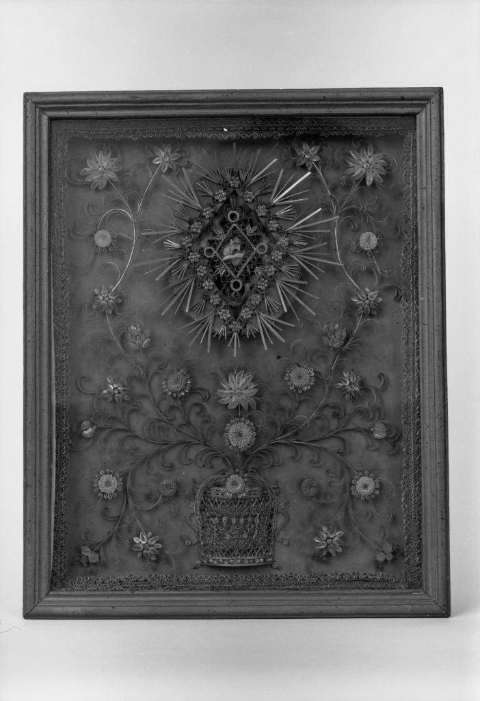 tableau-reliquaire dit reliquaire à paperolles