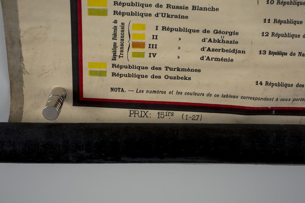 ensemble de la collection de cartes pédagogiques