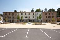 Hôtel de voyageurs, puis hôpital complémentaire, actuellement immeuble à logements