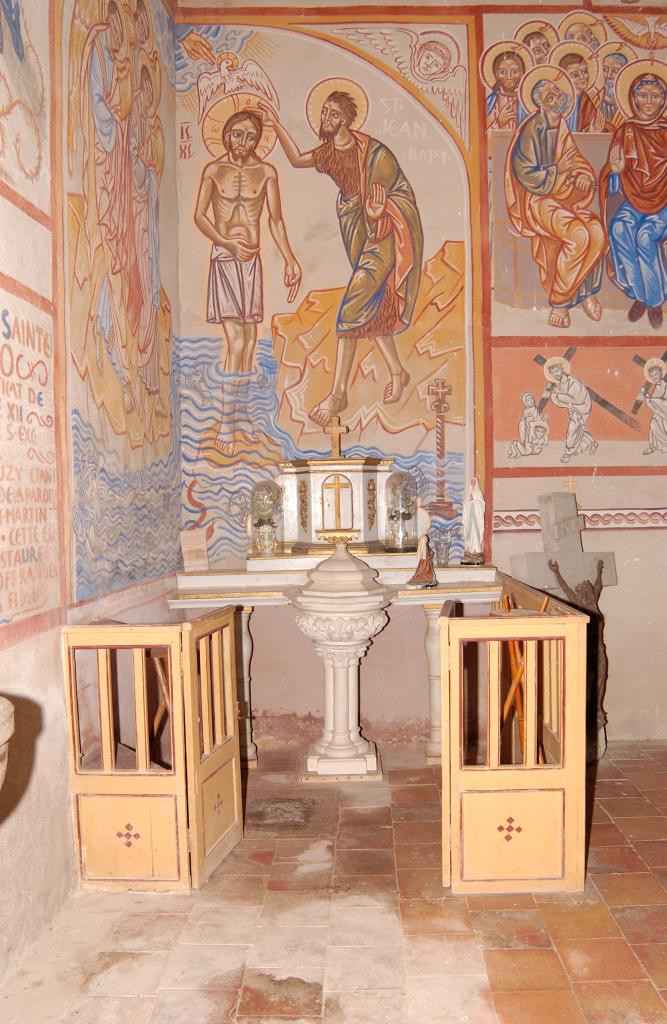 Le mobilier de l'église paroissiale Sainte-Colombe