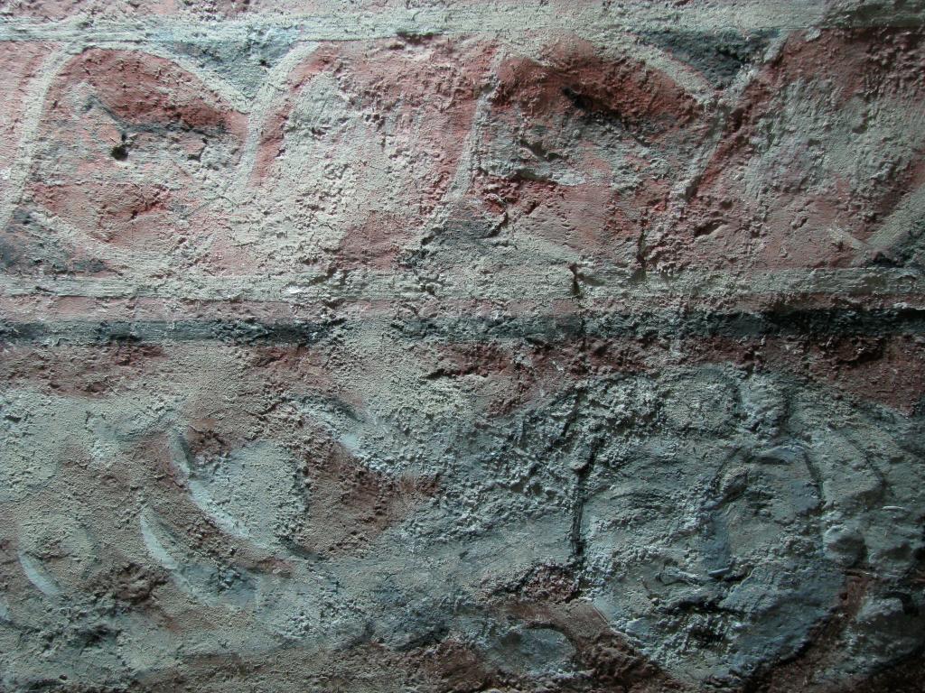 peinture monumentale de la voûte de la nef