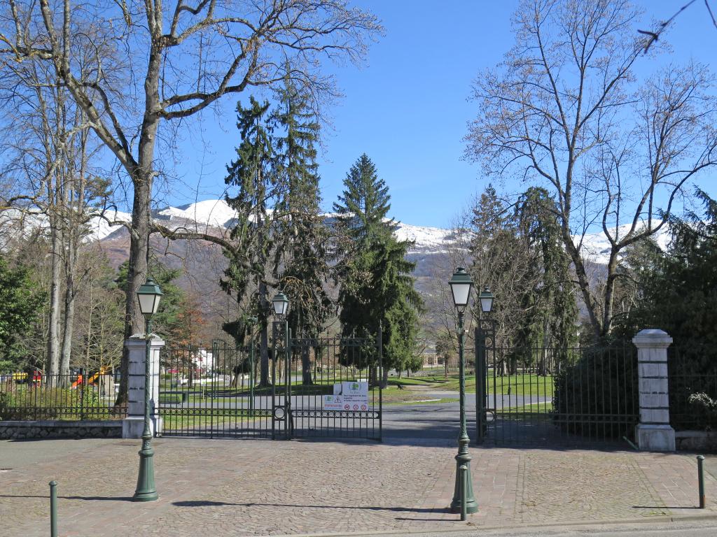 jardin d'agrément, jardin public dit parc thermal d'Argelès-Gazost