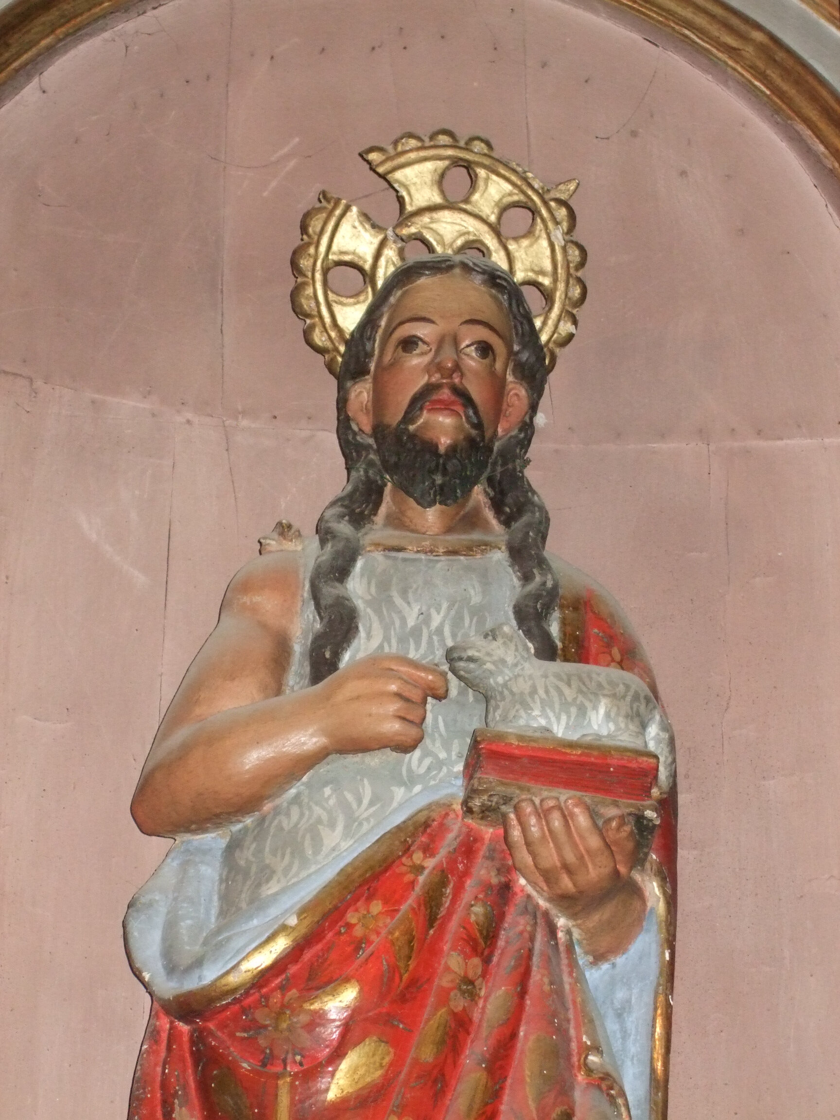 Statue de Saint Jean-Baptiste (du retable du maître-autel)