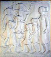 Bas-relief : sans titre