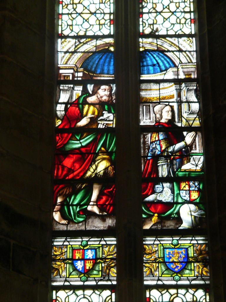 retable du maître-autel, avec tableau de La Crucifixion