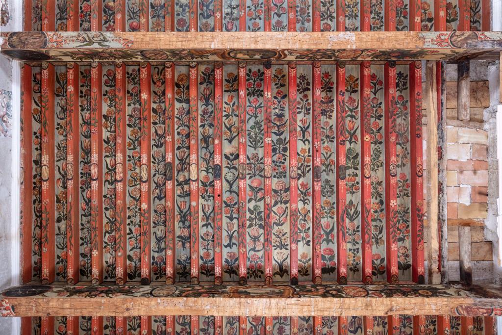 ensemble des peintures monumentales du château
