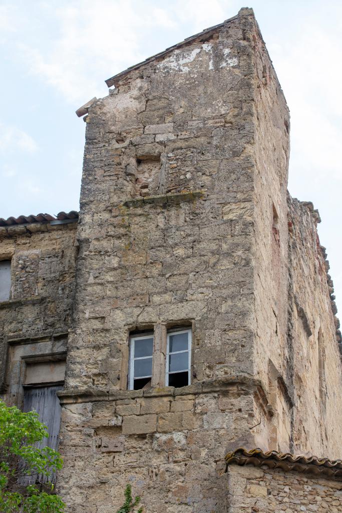 Tour pigeonnier, élévation nord.