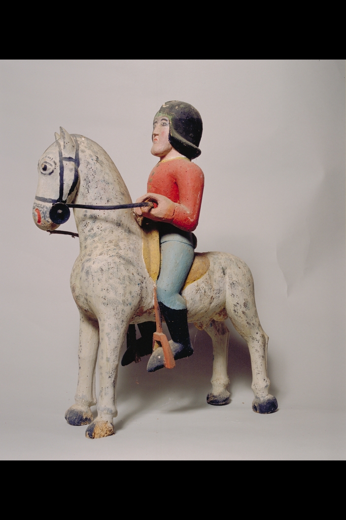 statue (statuette) : Saint Calixte, dite saint Jacques à cheval