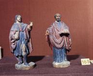 statues (2) : apôtres ou évangélistes