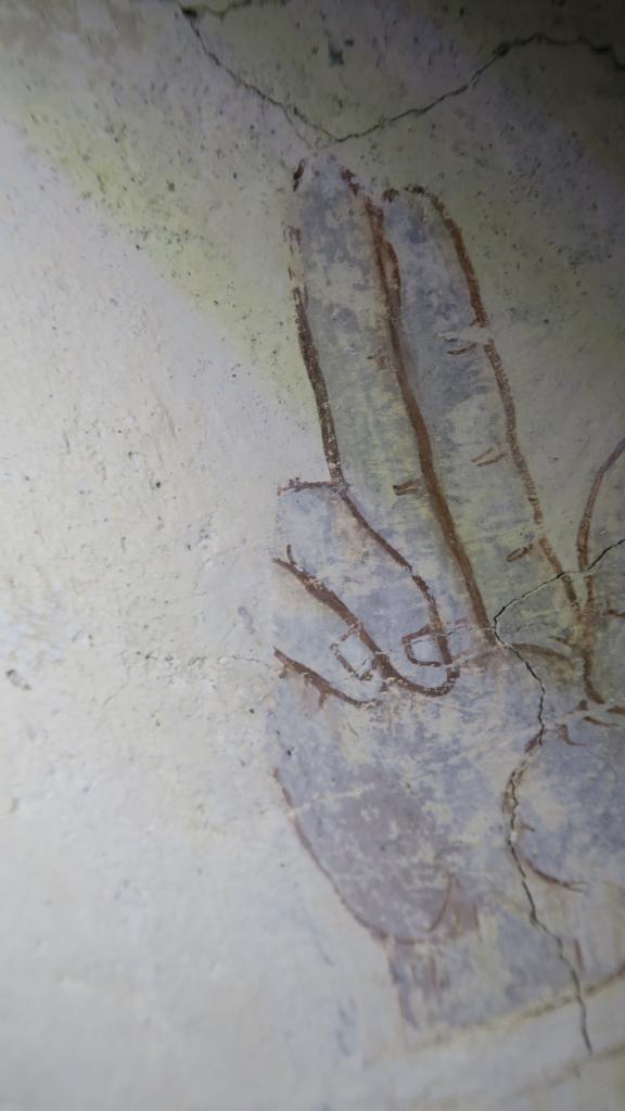 Les peintures monumentales de la chapelle nord
