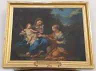 Tableau : Vierge à l'Enfant avec sainte Martine
