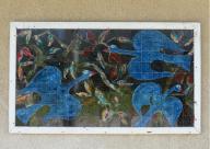 carrelage mural : L'oiseau bleu