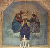 tableau : Le Couronnement de la Vierge