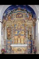 Ensemble du maitre-autel (autel, tabernacle, retable)