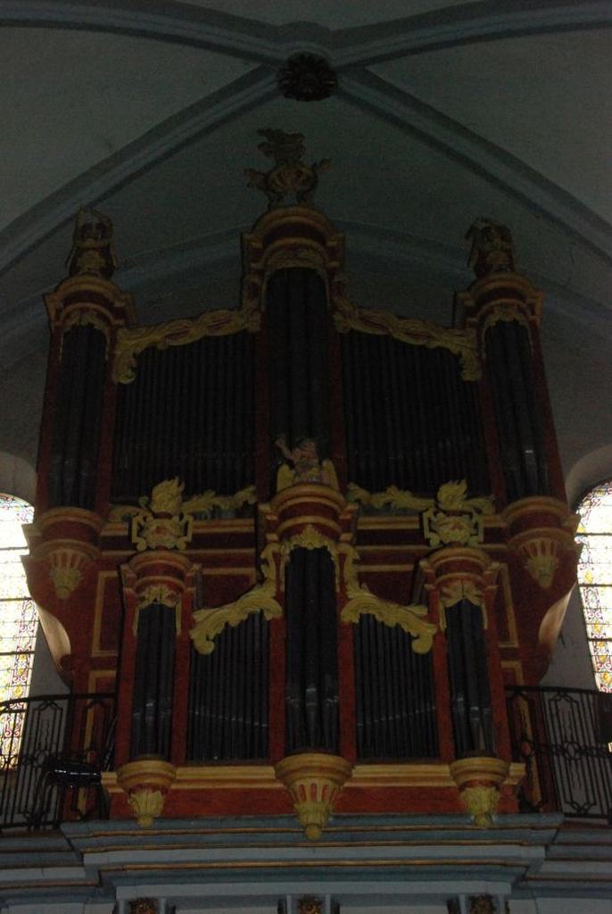 orgue de tribune: partie instrumentale de l'orgue