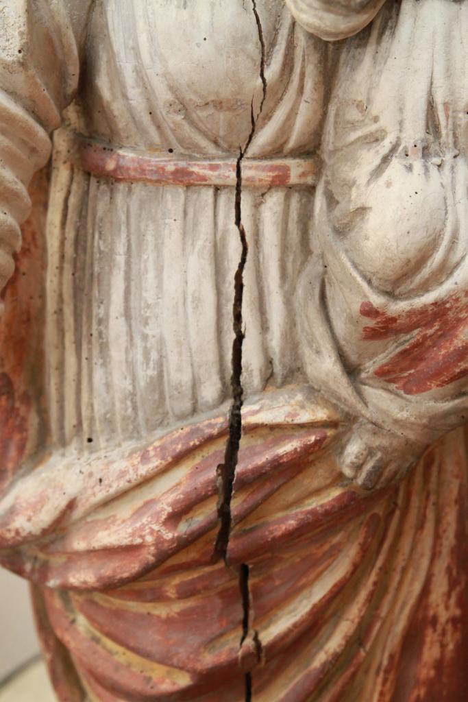 statue (petite-nature) : Vierge à l'Enfant