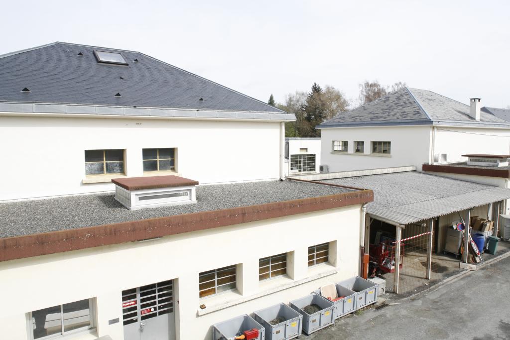 asile d'aliénés dit de la Demi lune, actuellement centre hospitalier de Lannemezan