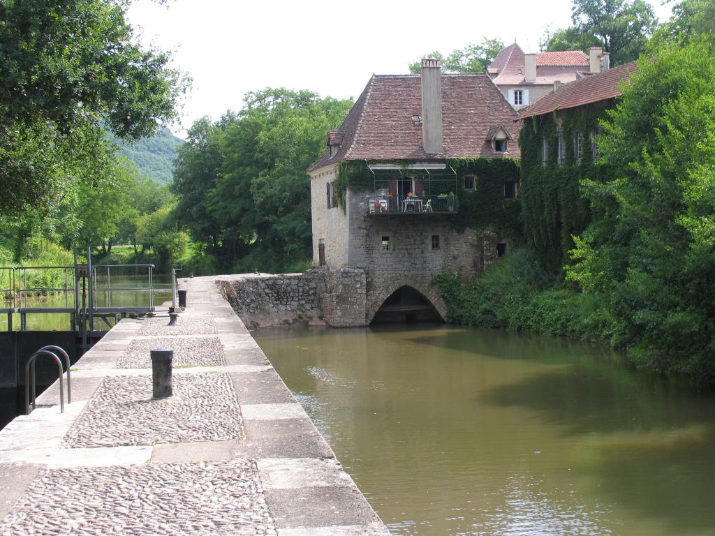 moulin à eau, dit Moulin d'Aulanac (parfois Aulagnac)