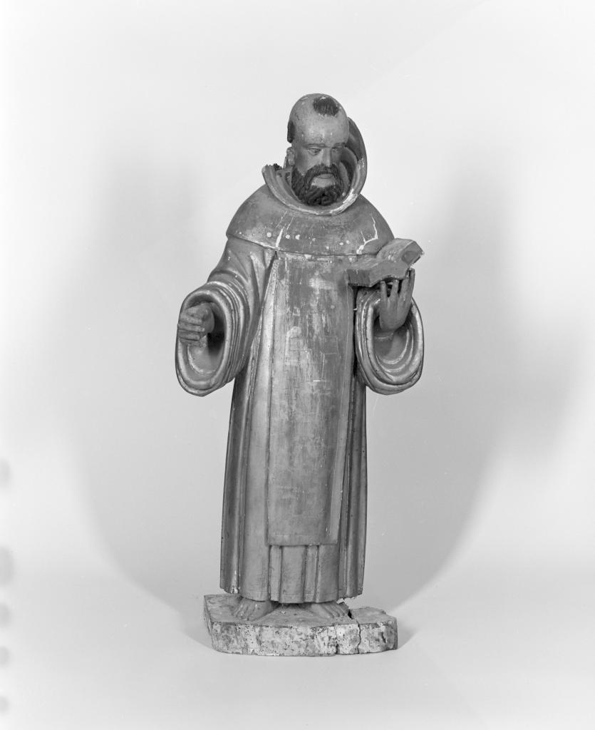 statues (2) (demi-nature, en pendant) : Saint Antoine (?), Saint Saturnin (?)