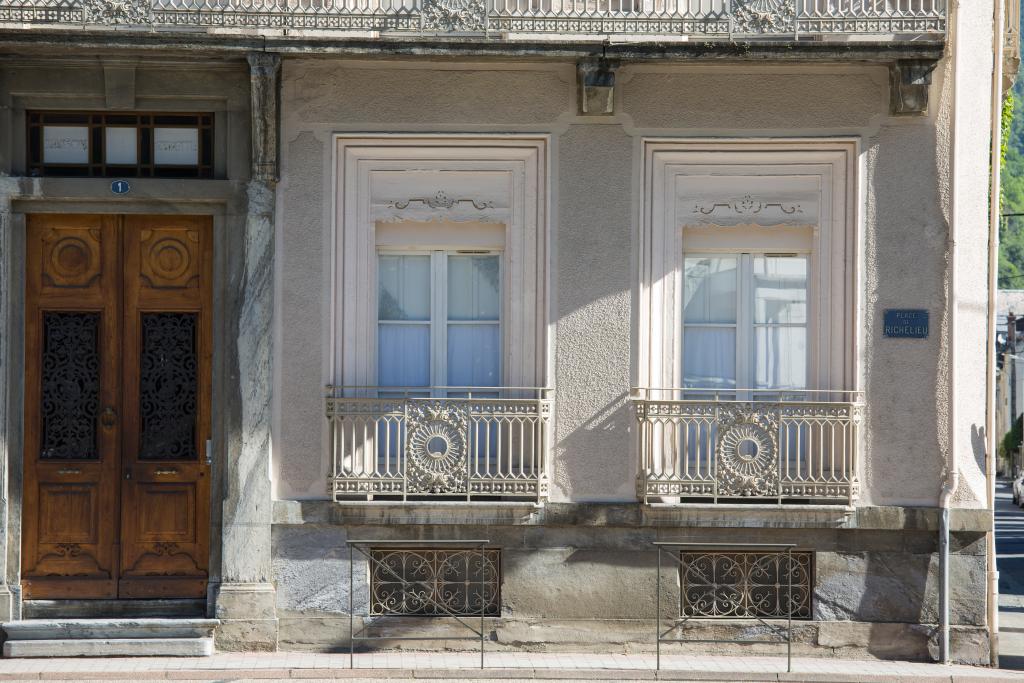 hôtel des Boulevards, actuellement immeubles à logements dit maison Bonnette