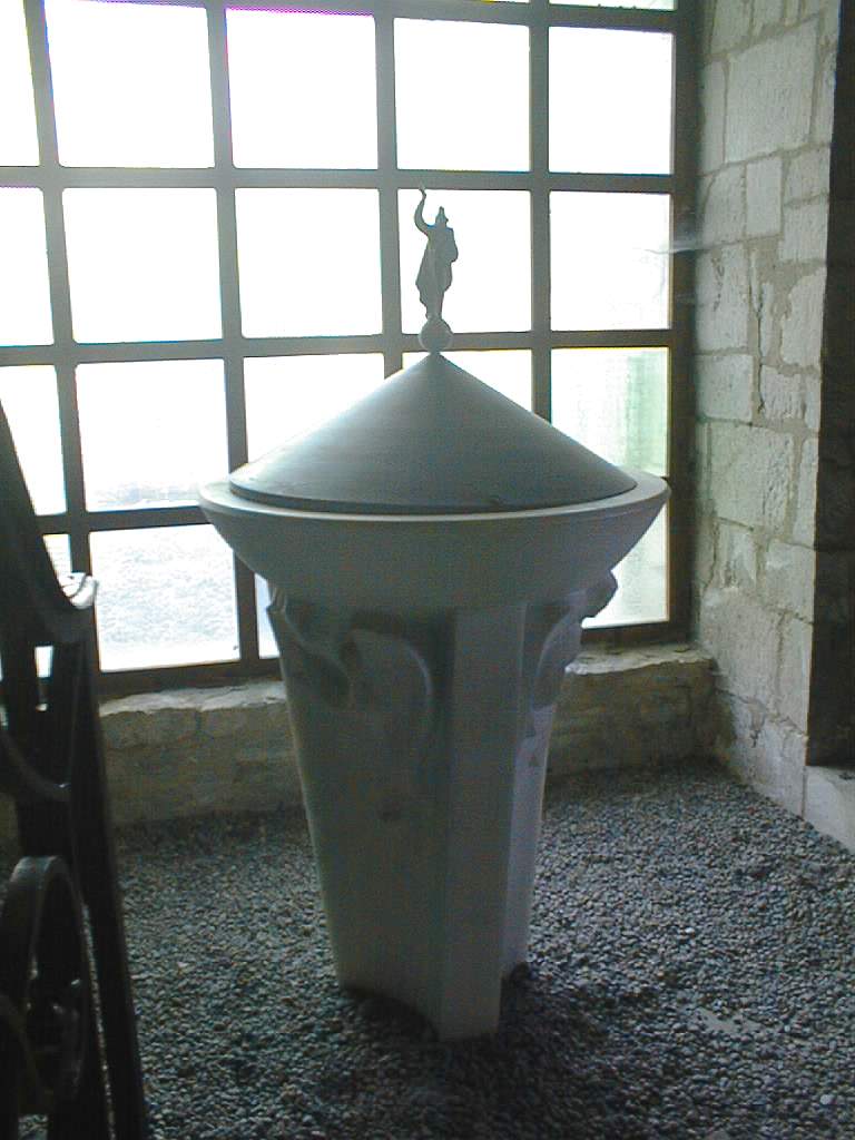 fonts baptismaux (cuve baptismale à infusion)