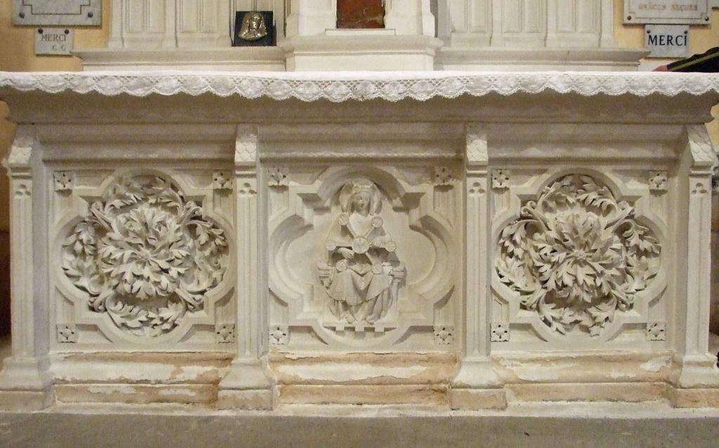 autel secondaire : La Vierge aux 7 colombes