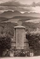 monument aux morts de la guerre de 1914-1918 et de la guerre de 1939-1945