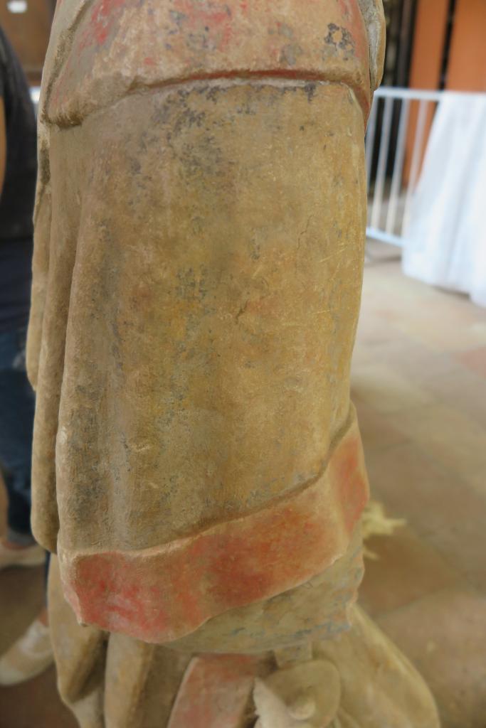 groupe sculpté de la Mise au tombeau