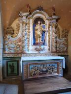 retable de la chapelle sud, dit de Saint Jacques de Compostelle