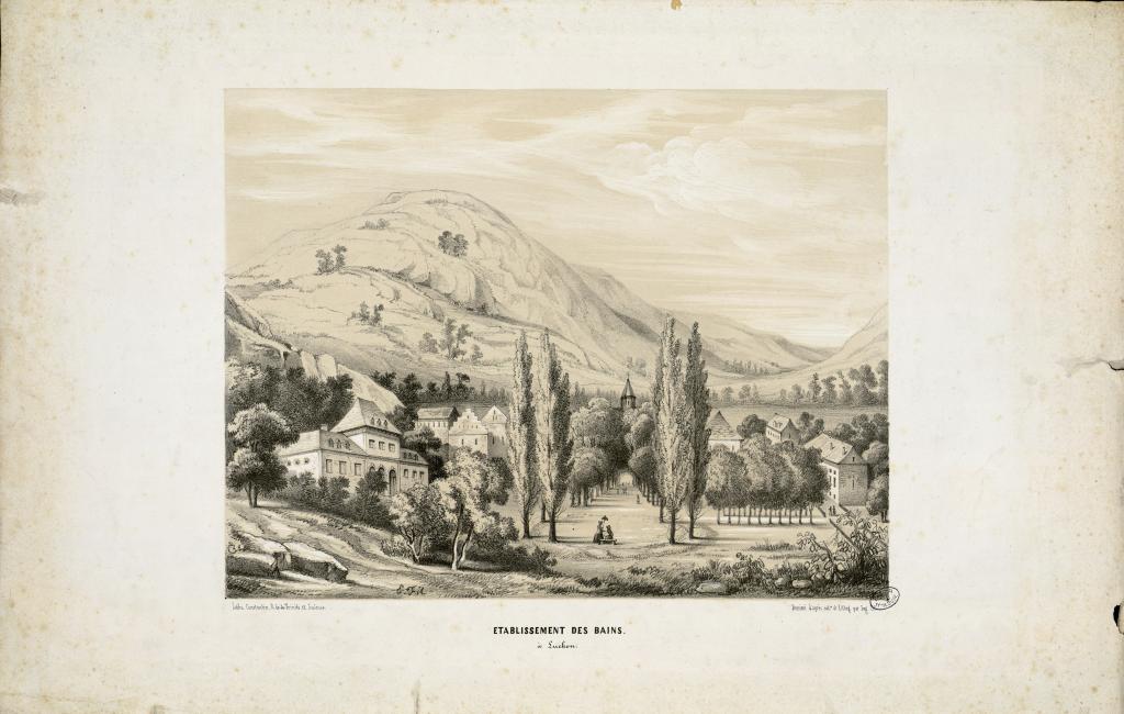 établissement thermal dit thermes de la reine