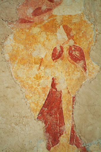 ensemble de deux peintures monumentales ; La Passion et la Résurrection