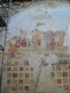 peinture monumentale des scènes de la Passion du Christ