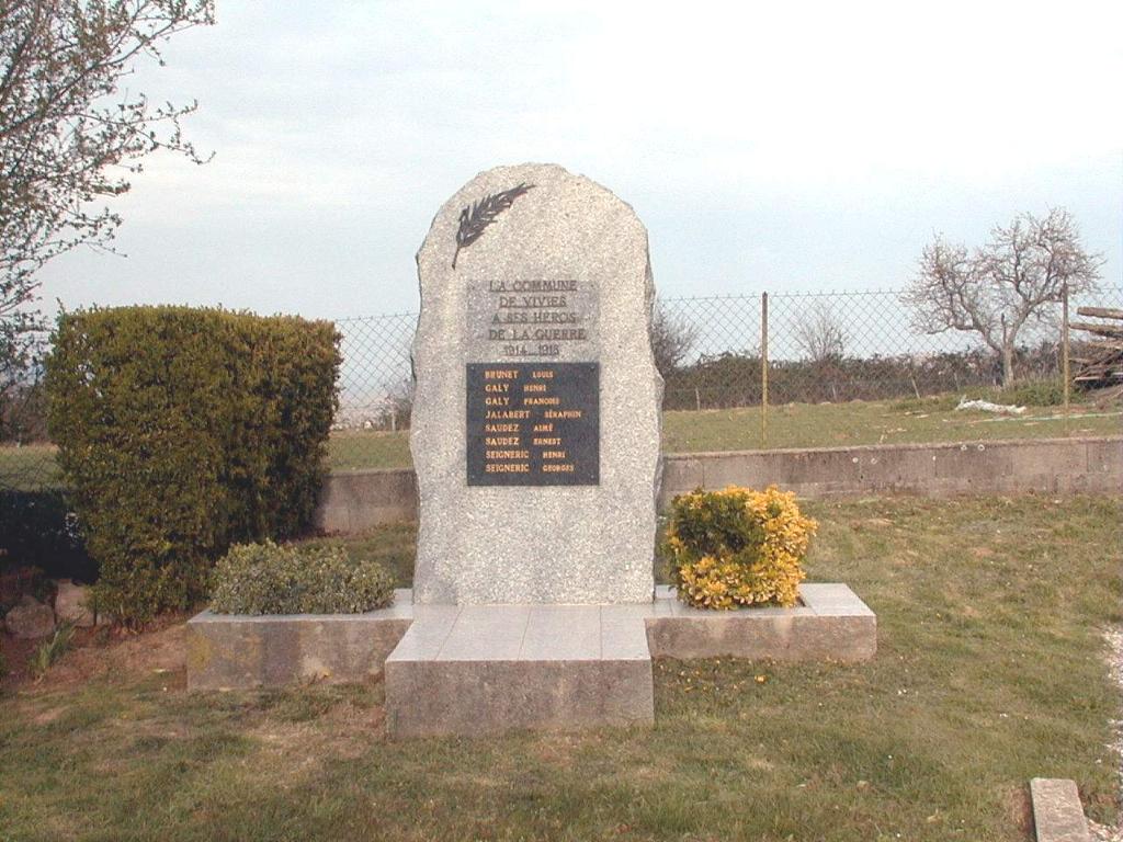 monument aux morts de la guerre de 1914-1918